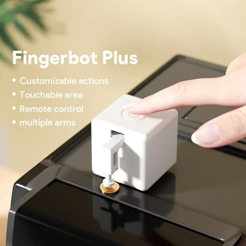 Tuya Zigbee Bluetooth Fingerbot plus Robot Button Pusher Switch Bot Smart Home Work with Alexa Google Home Smart Life App