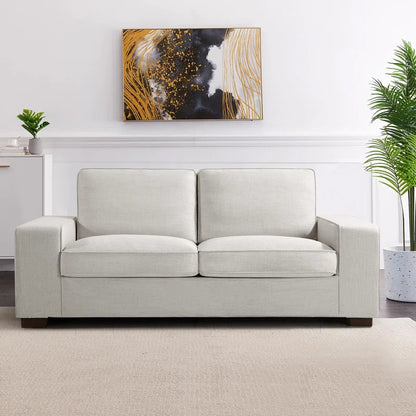 88.58" Luxury Modern Upholstered Sofa for Living Room, Couches with Solid Wood Frame