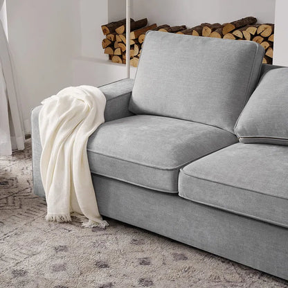 88.58" Luxury Modern Upholstered Sofa for Living Room, Couches with Solid Wood Frame
